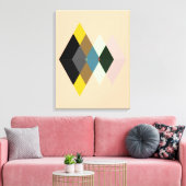 Abstrakt Nr. 709 Leinwanddruck (Insitu (Wohnzimmer))