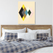 Abstrakt Nr. 709 Leinwanddruck (Insitu (Schlafzimmer))