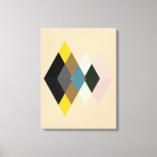 Abstrakt Nr. 709 Leinwanddruck (Vorderseite)