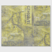 Abstrakt Nummer 1 Geschenkpapier (Flach)