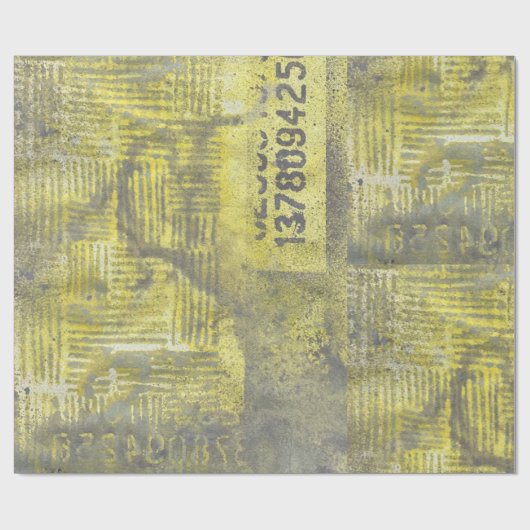 Abstrakt Nummer 1 Geschenkpapier (Flach)