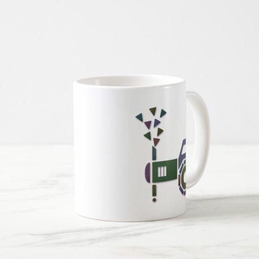 Abstrakt oder - kaffeetasse (VorderseiteRechts)