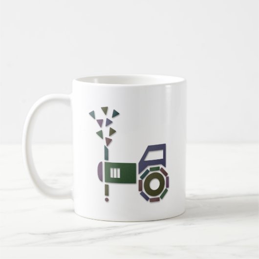 Abstrakt oder - kaffeetasse (Links)