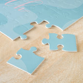 Abstrakt Ombre Holographische Ananas Puzzle (Seite)