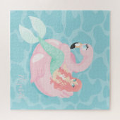 Abstrakt Ombre Holographische Ananas Puzzle (Horizontal)