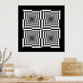 Abstrakt op Art Poster (Küche)
