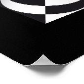 Abstrakt op Art Poster (Ecke)