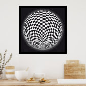 Abstrakt op Art Poster (Küche)