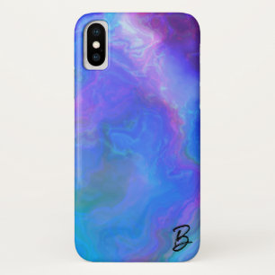 Abstrakt Opal Agate Personalisiert Phone Case