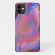 Abstrakt Opal Agate Personalisiert Phone Case