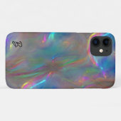 Abstrakt Opal Personalisiert Phone Case (Rückseite (Horizontal))