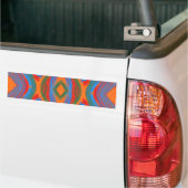 Abstrakt Orange Autoaufkleber (Auf Lkw)