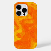 Abstrakt-orange-gelbe Diffusion Case-Mate iPhone Hülle (Rückseite)