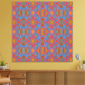 Abstrakt Orange Leinwanddruck (Insitu (Wohnzimmer))