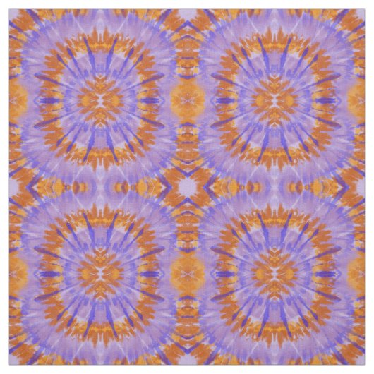 Abstrakt orange und blau stoff (Muster)
