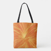 Abstrakt orange und gelb tasche (Rückseite)