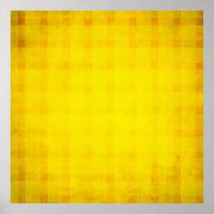 abstrakt orangefarbener Hintergrund mit Vintager G Poster