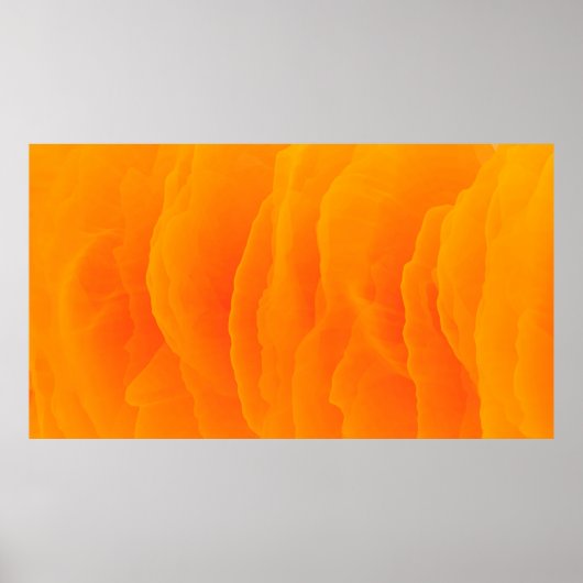 Abstrakt orangefarbener Hintergrund Poster (Vorne)