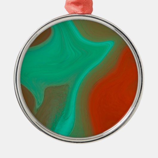 abstrakt ornament aus metall (Vorne)