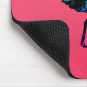 Abstrakt Ostrich Mousepad (Ecke)