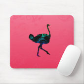 Abstrakt Ostrich Mousepad (Mit Mouse)