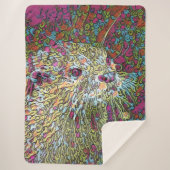 Abstrakt Otter Sherpadecke (Vorderseite)