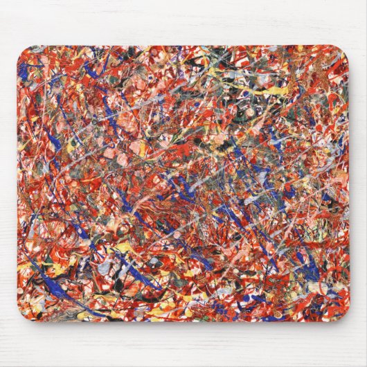 Abstrakt - Paint - Clown Suizid Mousepad (Vorne)