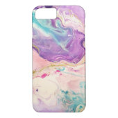 Abstrakt Paint Marbling Case-Mate iPhone Hülle (Rückseite)