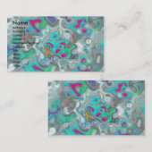 Abstrakt Paint Spill Visitenkarte (Vorne/Hinten)