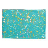 Abstrakt Paint Splash Kissenbezug (Rückseite-Links)