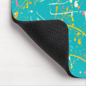 Abstrakt Paint Splash Mousepad (Ecke)