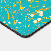 Abstrakt Paint Splash Schreibtischunterlage (Ecke)