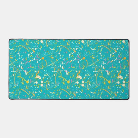 Abstrakt Paint Splash Schreibtischunterlage (Vorderseite)