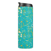 Abstrakt Paint Splash Thermosbecher (Nach rechts gedreht)