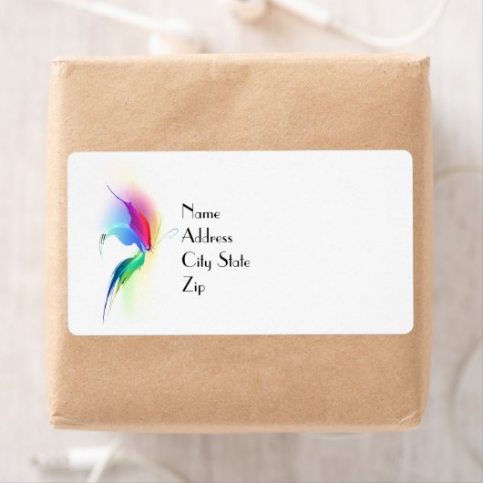 Abstrakt Paint Spritzer Butterfly (Insitu)