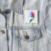 Abstrakt Paint Spritzer Butterfly Button (Beispiel)