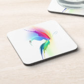 Abstrakt Paint Spritzer Butterfly Getränkeuntersetzer (Linke Seite)