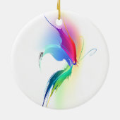 Abstrakt Paint Spritzer Butterfly Keramikornament (Hinten)
