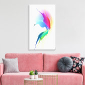 Abstrakt Paint Spritzer Butterfly Leinwanddruck (Insitu (Wohnzimmer))