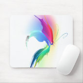 Abstrakt Paint Spritzer Butterfly Mousepad (Mit Mouse)