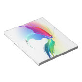 Abstrakt Paint Spritzer Butterfly Notizblock (angewinkelt)