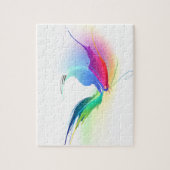 Abstrakt Paint Spritzer Butterfly Puzzle (Vertikal)