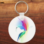 Abstrakt Paint Spritzer Butterfly Schlüsselanhänger (Vorderseite)