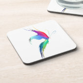 Abstrakt Paint Spritzer Butterfly Untersetzer (Linke Seite)