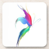 Abstrakt Paint Spritzer Butterfly Untersetzer (Vorderseite)