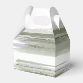 Abstrakt Paint Stroke Wedding Danke V2 Olve ID886 Geschenkschachtel (Rückseite)