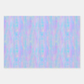 Abstrakt Paint Strokes Mermaid Colors Geschenkpapier Set (Vorderseite)