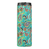 Abstrakt Paisley Pattern Thermosbecher (Rückseite)