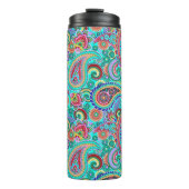 Abstrakt Paisley Pattern Thermosbecher (Vorderseite)