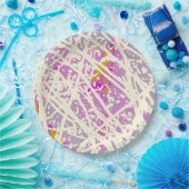 Abstrakt Pappteller (Party)